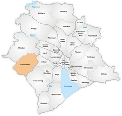 Karte Quartier Albisrieden